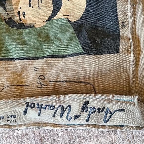 Andy Warhol tote bag - Picture 2 of 5